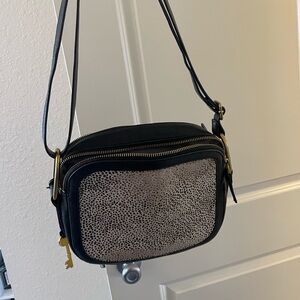 Fossil Leather Crossbody/Shoulder Bag
